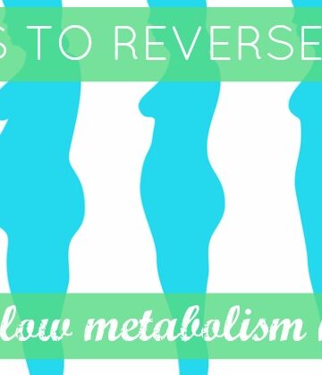 3 Steps to reverse a slow metabolism naturally! (#1 is an eye opener!)